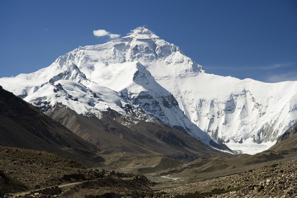 Mount Everest - highest mountain in the world