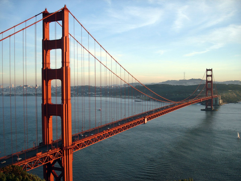 Most Famous Bridges In The World: Golden Gate Bridge, San Francisco