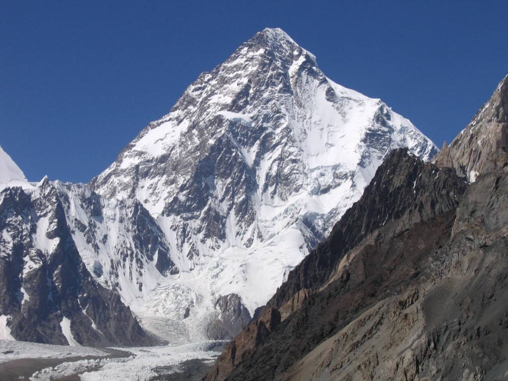 K2 Mountain. Second highest in the world