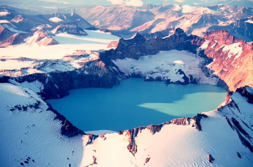 Mount Katmai Crater Lake, Alaska, United States - Most Beautiful Crater Lakes