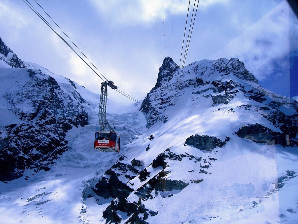 10 Most Amazing Aerial Lifts In The World: Klein Matterhorn