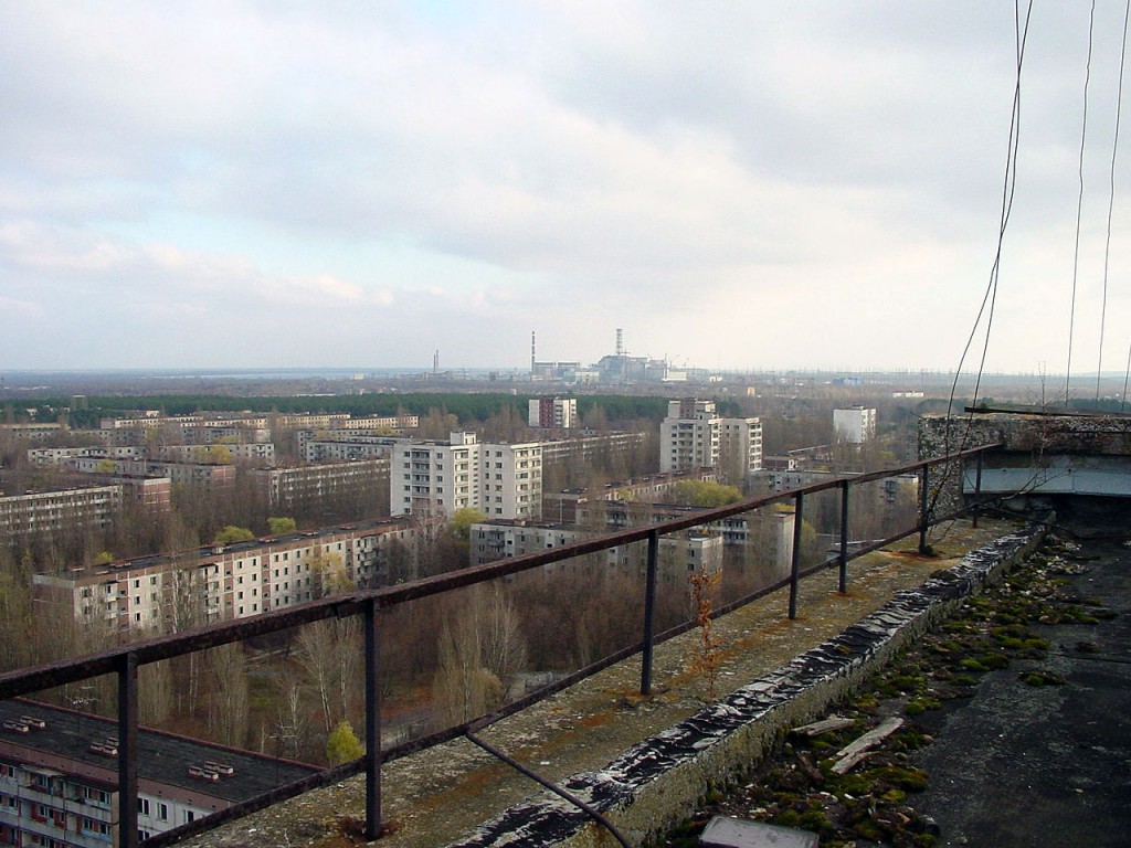 Pripyat - abandoned since 26 April 1986 Chernobyl disaster