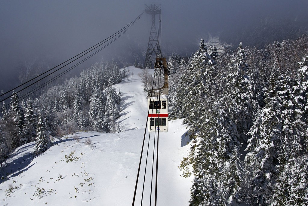 10 Most Amazing Aerial Lifts In The World: Mount Hotaka 