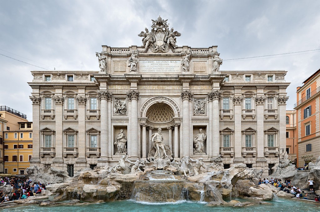 10 Most Famous Monuments In Europe: Trevi Fountain
