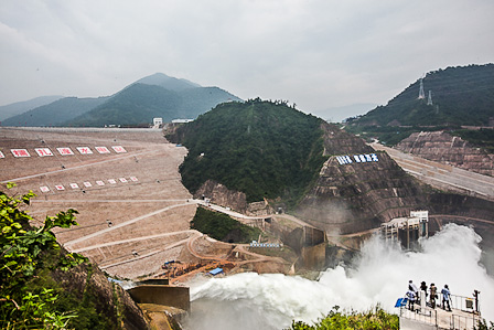 Nuozhadu Dam, China