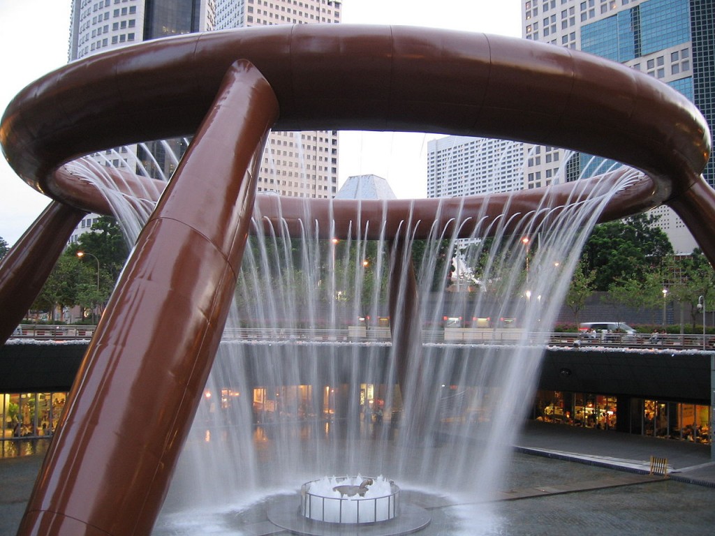 Most Famous Fountains: Fountain of Wealth, Singapore