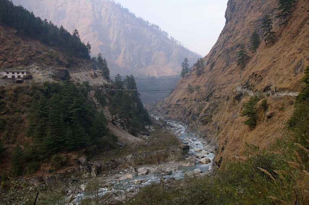 Kali Gandaki Gorge, Nepal (source: wiki)