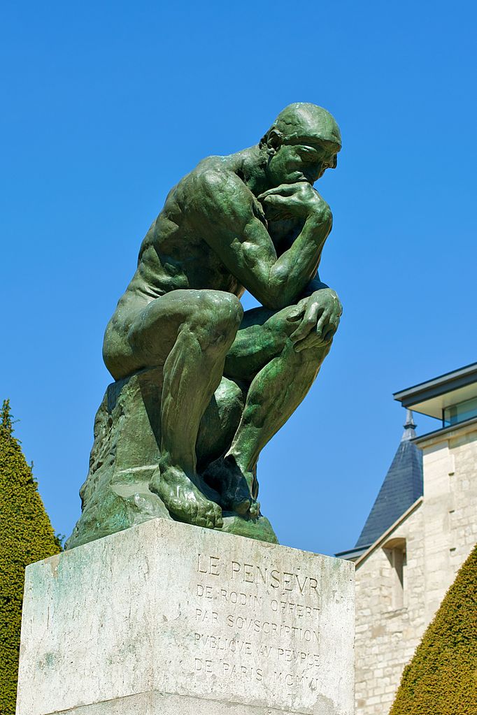 The Thinker by Auguste Rodin - known world wide