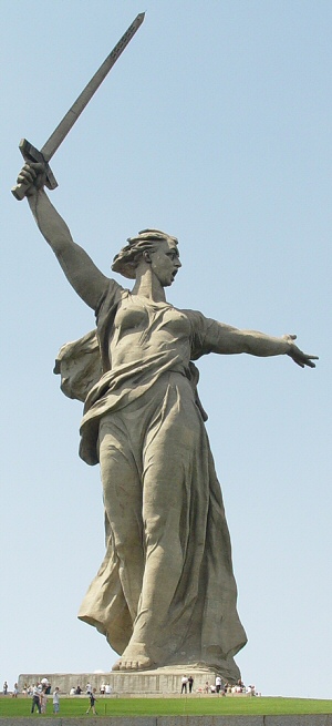 The tallest non religious statue in the world - The Motherland Calls