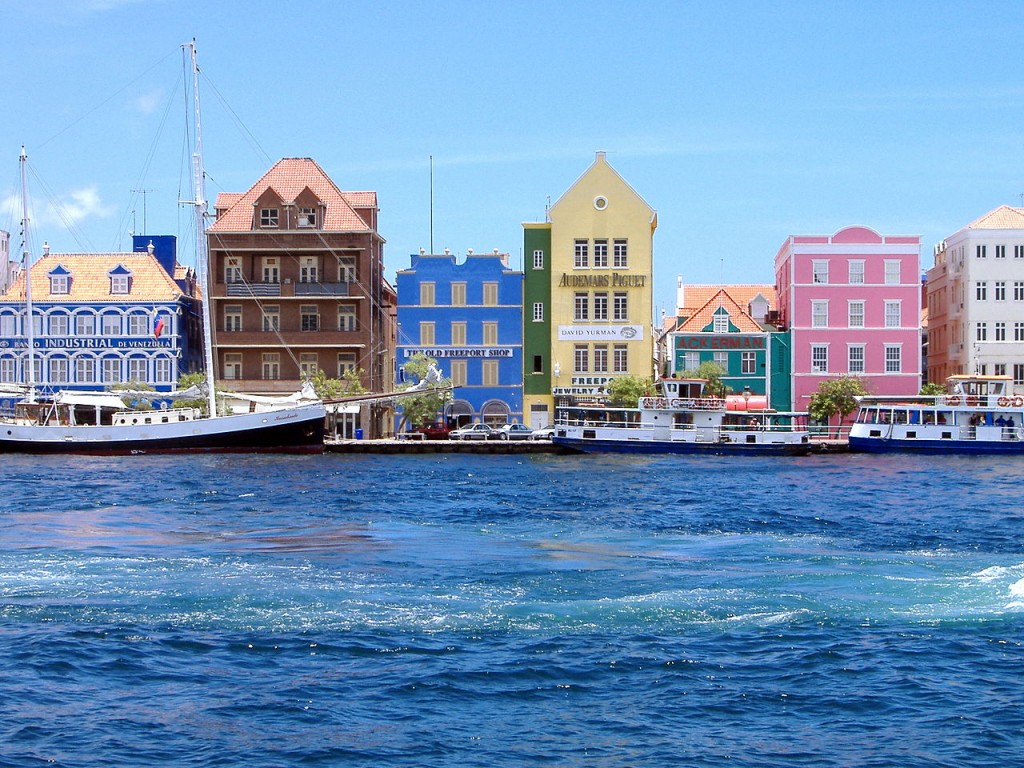 Most Colorful Places Willemstad, Curacao, Caribbean