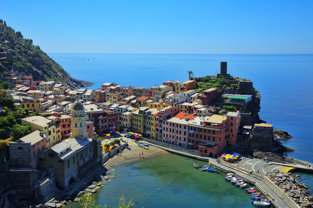 Most Colorful Places, Vernazza, Cinque-Terre, Italy