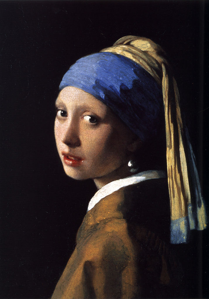 Most Famous Paintings: Girl With A Pearl Earring, by Johannes Vermeer