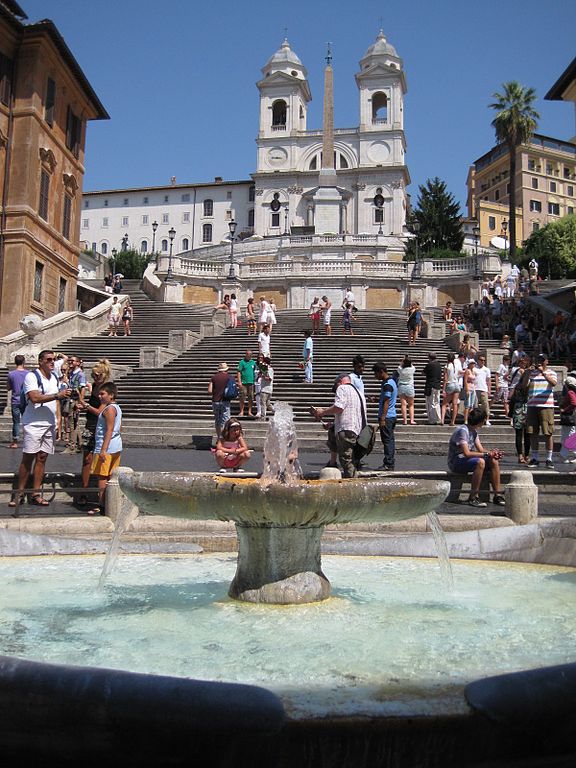 Best Attractions In Rome: The Spanish Steps