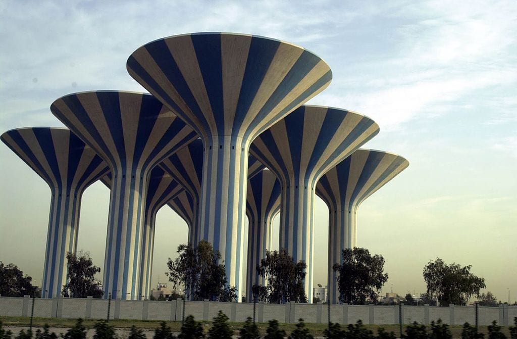 Coolest Water Towers: Kuwait City water towers, Kuwait City, Kuwait