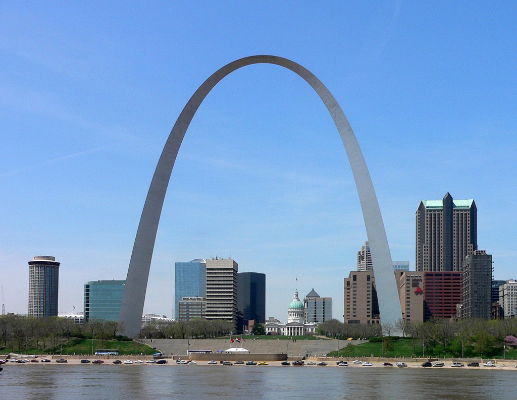 Most Famous Man-Made Arches: The Gateway Arch, St. Louis