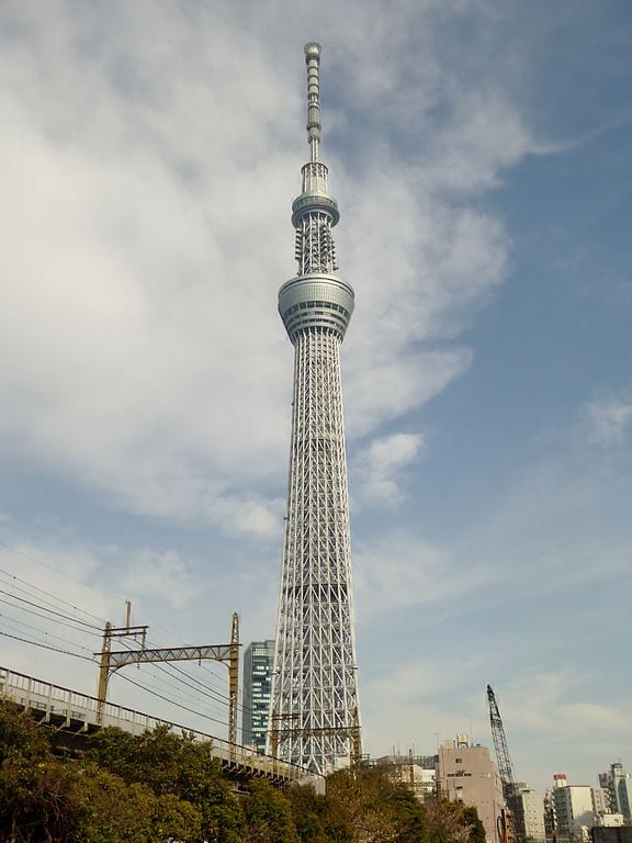 10 Tallest Towers In The World: Tokyo Skytree, Japan