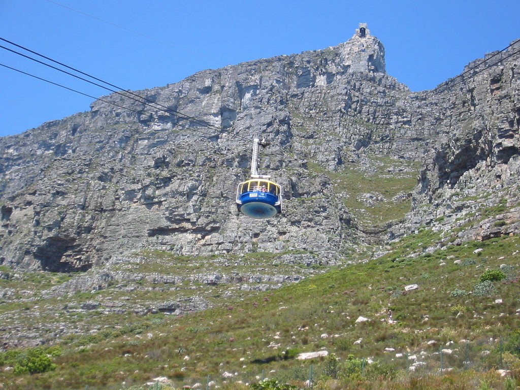 10 Most Amazing Aerial Lifts In The World: Cableway to Table Mountain