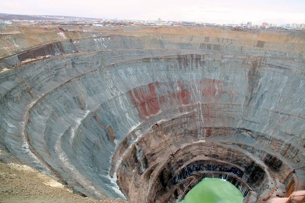 Most Incredible Open-Pit Mines: Mirny Mine