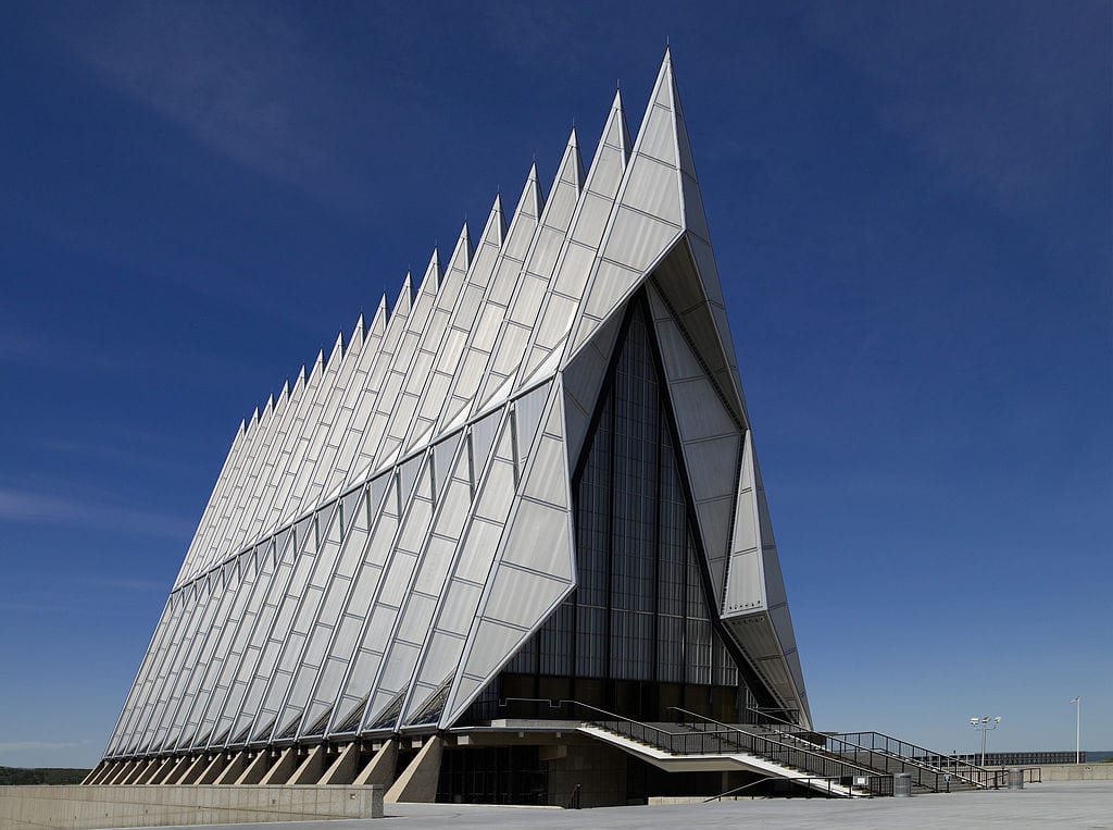 Most Unique Churches In The World: Air Force Academy Cadet Chapel, Colorado