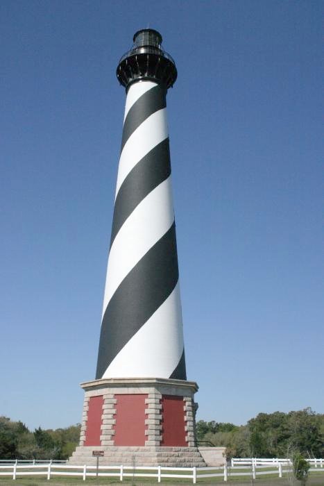 Most Famous Lighthouses In The World: Cape Hatteras Light, North Carolina