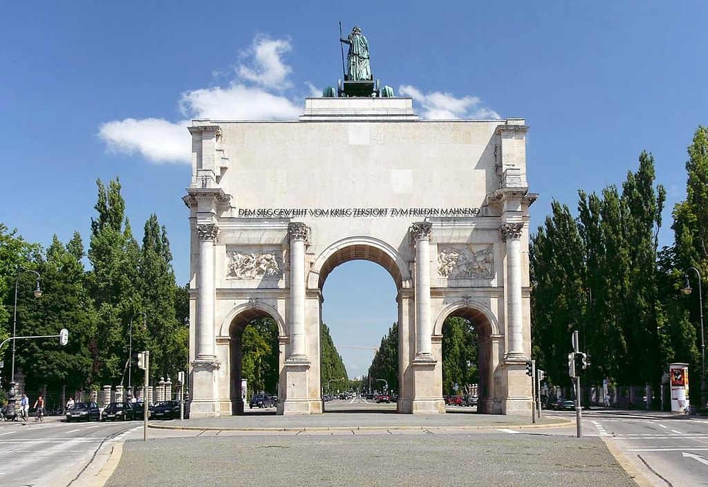 Most Famous Man-Made Arches: Siegestor (Victory Gate), Munich