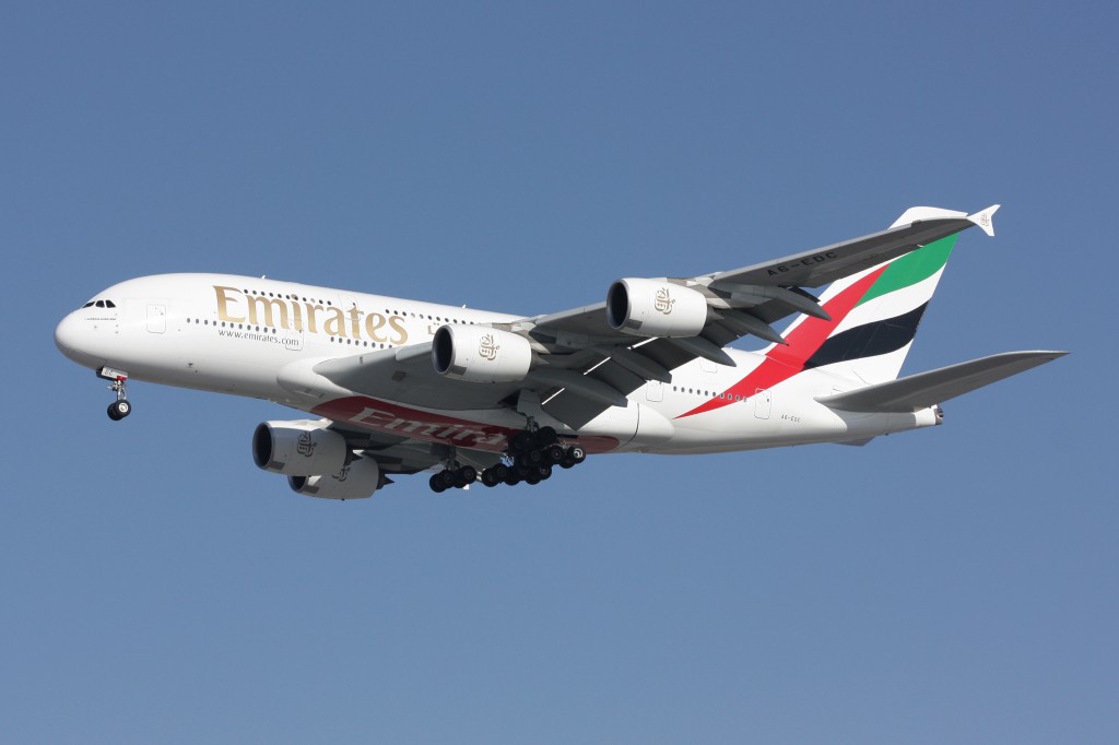 Longest Flights You Can Take: Emirates Airbus A380