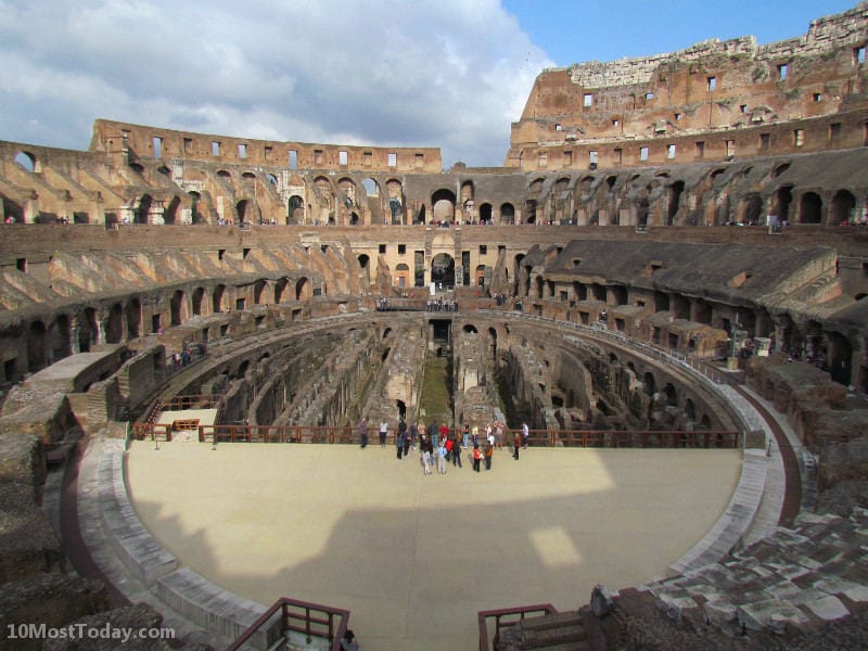 The Colosseum in Rome - Famous Monuments In Europe