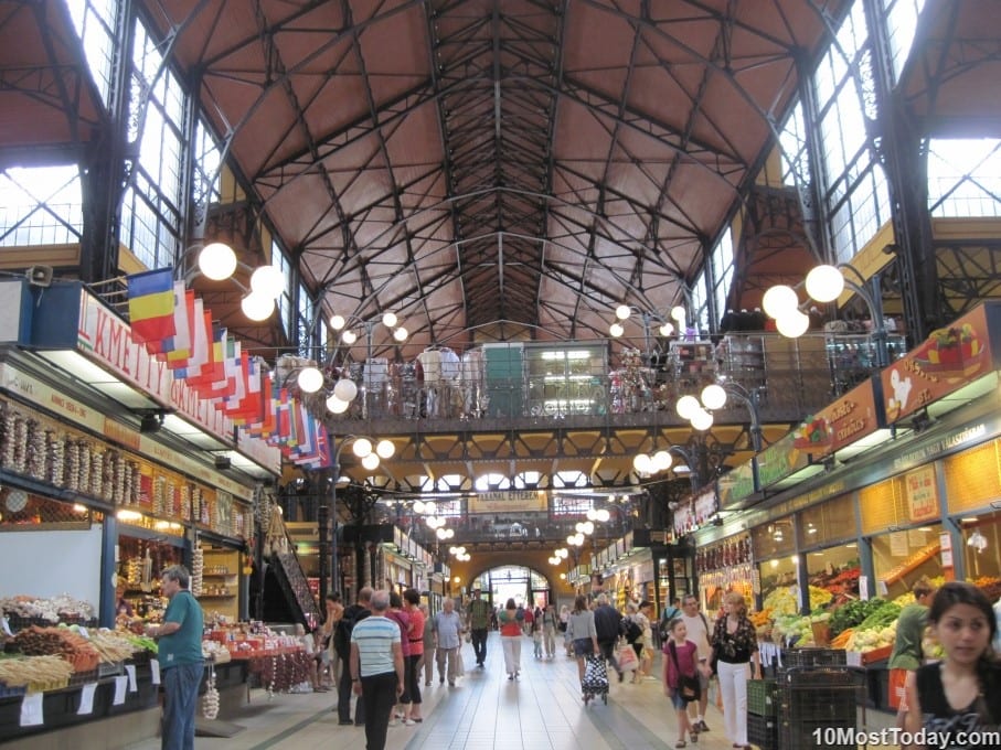 Best Attractions In Budapest: The Great Market Hall