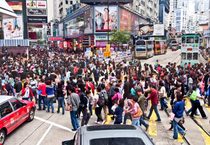 busiest cities in the world - hong kong