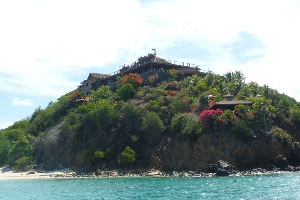 Most expensive resorts - Necker Island in British Virgin Island