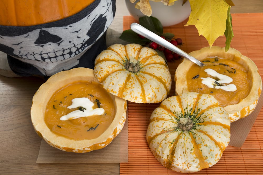 Most Creative Uses for Your Pumpkins - pumpkin serving bowls